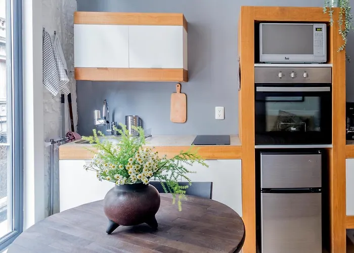 Apartamento Loft Estilo Industrial Junto Al Munal México DF